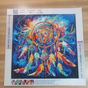 Diamond Painting Finished Completed 3D Wall Art‎ Landscape Night Stream